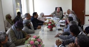 اجتماع تنسيقى لحل مشكلات جرف حسين بأسوان ضمن حياة كريمة