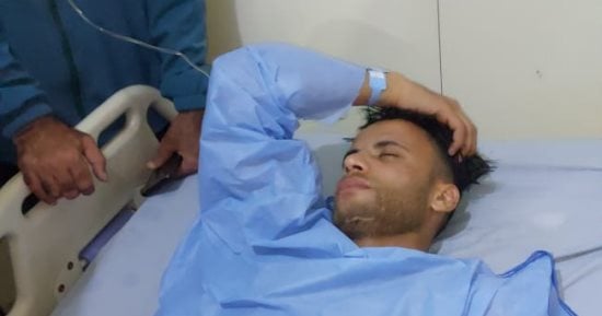 استقرار الحالة الصحية للاعب مركز شباب بسيون والتشخيص هبوط فى الدورة الدموية