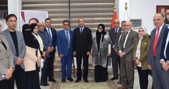 اقتتاح الملتقى العلمى الثانى لكلية الطب البيطرى بجامعة العريش