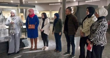 تدريبات لأمناء المتاحف فى كفر الشيخ حول كيفية التعامل مع ذوى الهمم.. صور