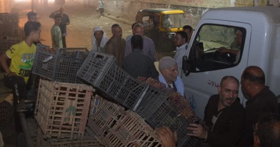 حملة موسعة لإزالة الإشغالات المخالفة فى رأس البر