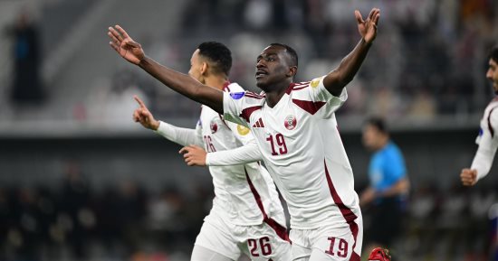 خليجي 26.. تعادل مثير بين عمان ضد قطر 1-1 فى الشوط الأول "فيديو"