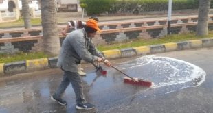 رفع مياه الأمطار وإعلان حالة الطوارئ واستمرار حركة الصيد بكفر الشيخ