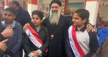 مجسمات عن الوحدة الوطنية بمعرض أصدقاء بيت العائلة بـ"تعليم كفر الشيخ".. صور