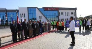 محافظ أسوان يشارك طلاب الجامعة معسكر "بناء الإنسان فى الجمهورية الجديدة"