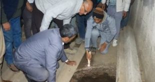 محافظ القليوبية يوجه بإخلاء منزل بقرية العلوة فى قليوب بسبب هبوط أرضى