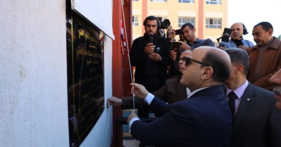 محافظ كفر الشيخ يفتتح مدرسة إعدادية ببلطيم على مساحة 1469 م