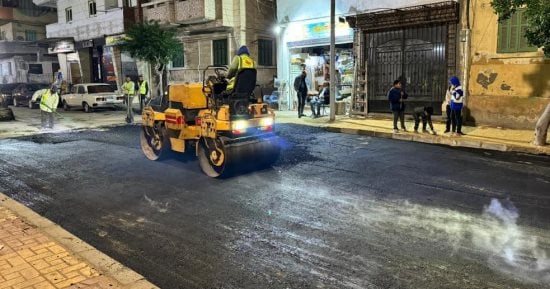 محافظة الإسكندرية: الانتهاء من رصف وإعادة الشىء لأصله فى 45 شارع بحى وسط