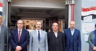 نائب رئيس جامعة بنها يتفقد سير الامتحانات بكلية العلوم