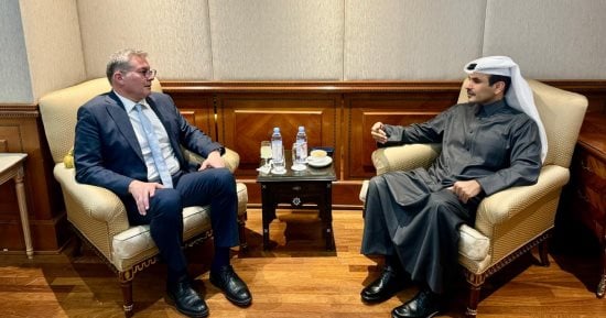 وزير البترول يبحث مع نظيره القطرى سبل تطوير التعاون وفرص الاستثمار