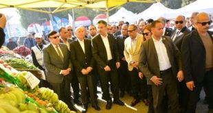 وزير التموين يفتتح سوق اليوم الواحد بمدينة دمنهور بالبحيرة