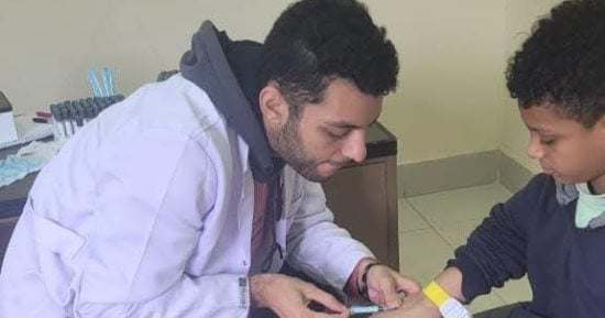 وكيل شباب كفر الشيخ: الفحص الطبى للاعبى نادى ميت علوان بوحدة الطب الرياضى